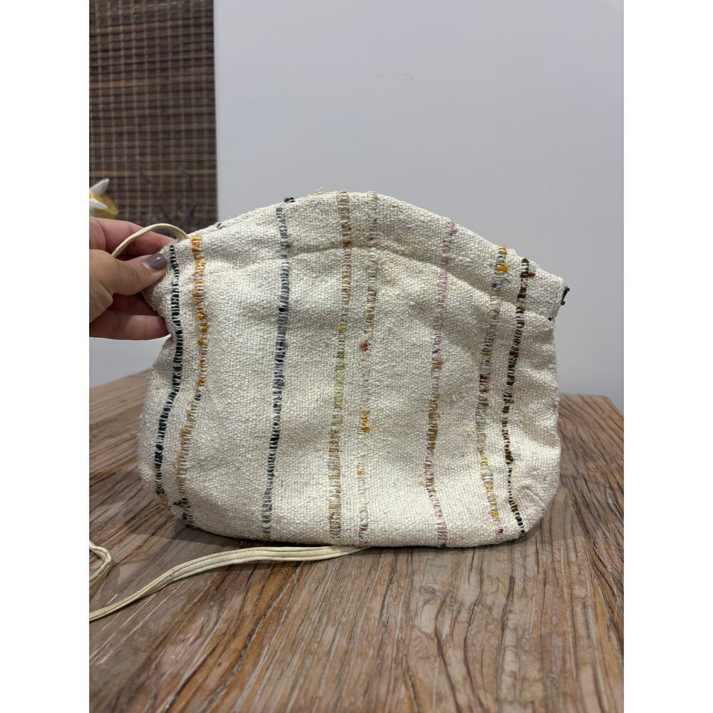 Daffodil Vintage Embroidered 100% Silk Bag Crossbody